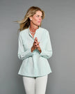 Claridge & King- The Annie Shirt- Cool Mint - Edit by Elaine Turner