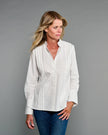 Claridge & King- The Annie Shirt- Crisp White - Edit by Elaine Turner