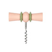 Bow Tie Corkscrew- Pink & Green