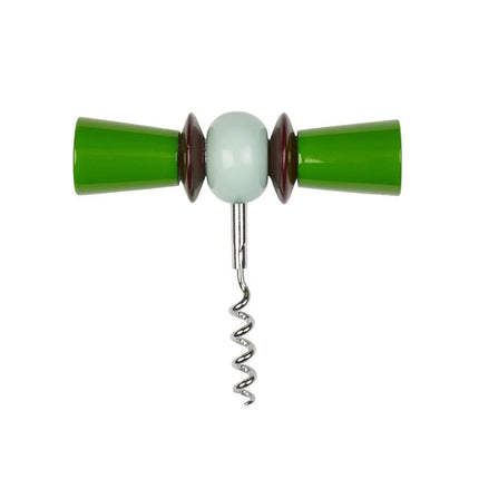 Bow Tie Corkscrew- Leaf & eau de Nil