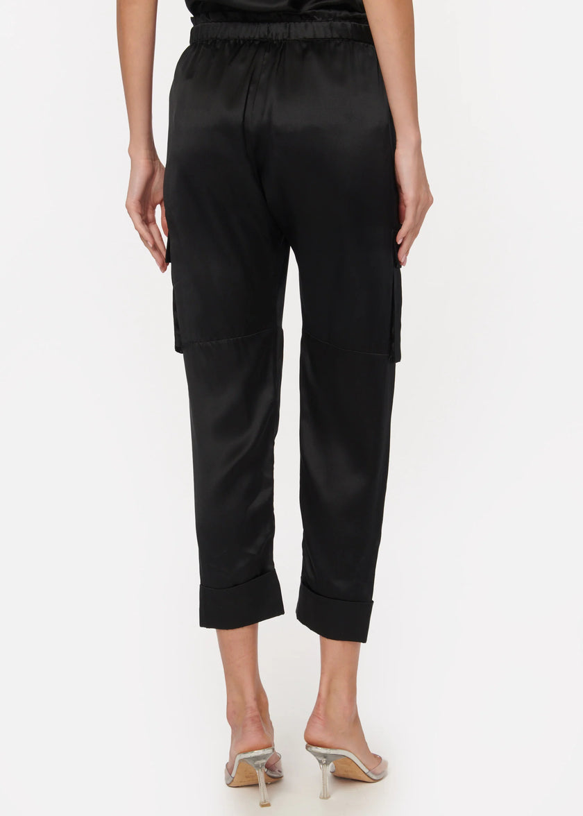 Black Carmen Cargo Pant