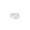 Half North Star Ring w/ Diamond