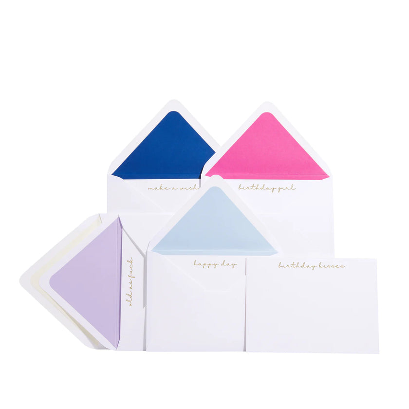 Birthday Notecards - Edit by Elaine Turner