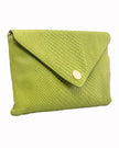 Elaine Turner- Bella Clutch- Chartreuse Lizard - Edit by Elaine Turner
