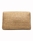 Elaine Turner- Bella Clutch- Gold Raffia - Edit by Elaine Turner