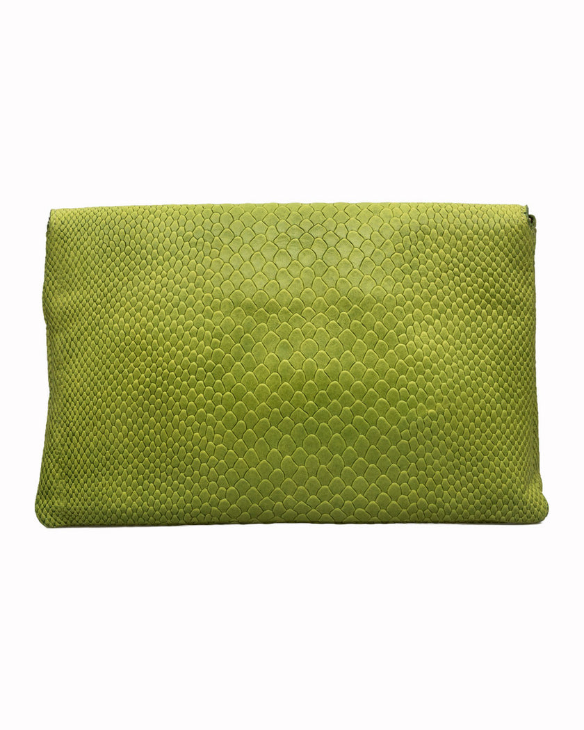Elaine Turner- Bella Clutch- Chartreuse Lizard - Edit by Elaine Turner