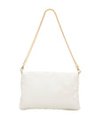 Elaine Turner- Bella Clutch- Cloud White Snake