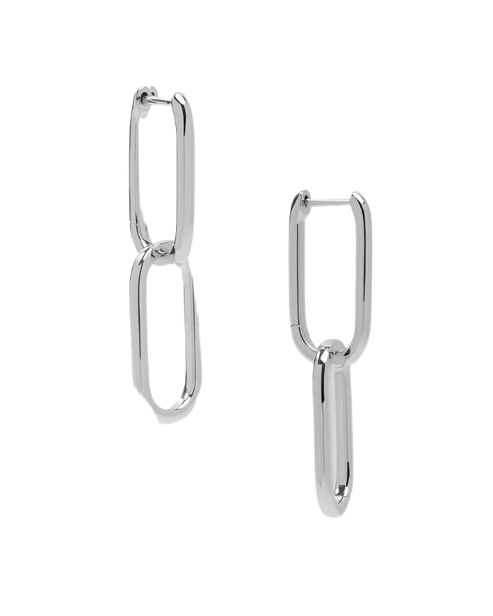 Carrie Chain Covertible Huggies- Silver