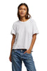 Eddie Boxy Raw Hem Tee