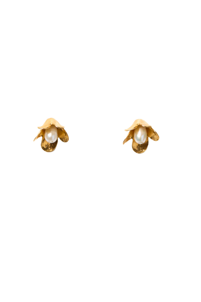 Mother of Pearl Flower Earrings – Edit by Elaine Turner