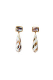 CHAN LUU- Balthazer Abalone Drop Earrings - Edit by Elaine Turner