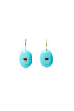 CHAN LUU- Strone Drop Turquoise Earrings - Edit by Elaine Turner