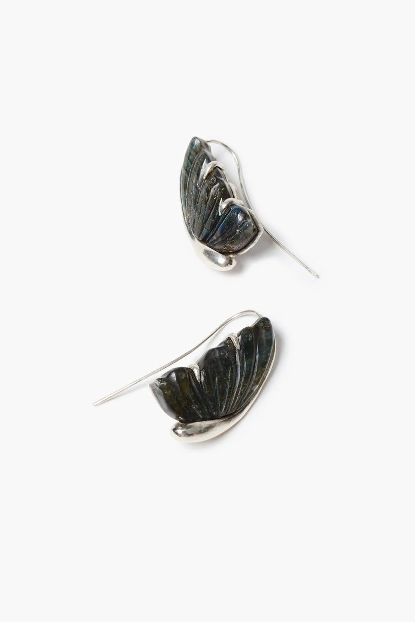 CHAN LUU- Butterfly Labradorite Earrings