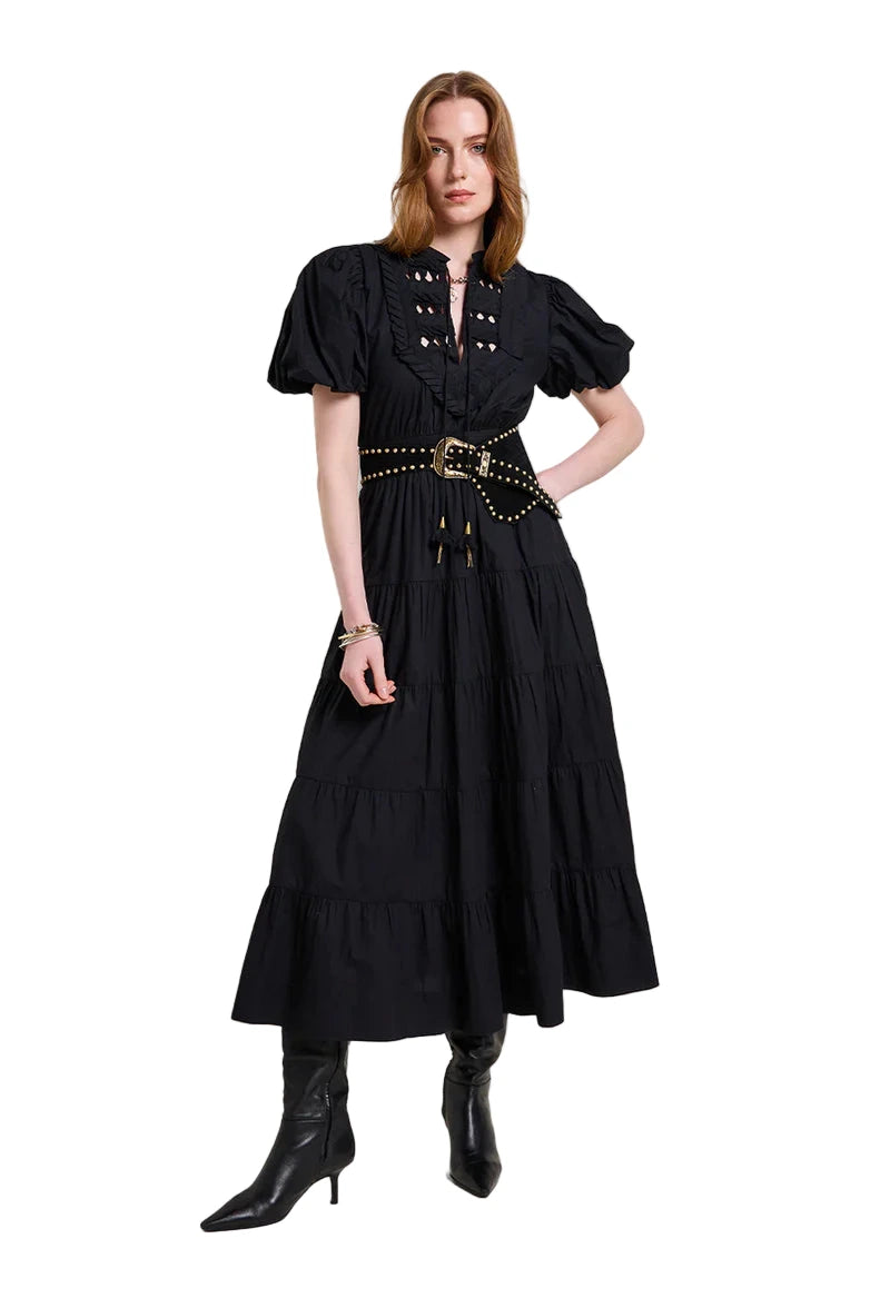 Ethereal Black Maxi Dress