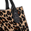Mauney Satchel Bag-  Cheetah Haircalf
