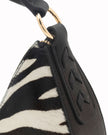 Elaine Turner- Sawyer Shoulder Bag- Zebra Haircalf - Edit by Elaine Turner
