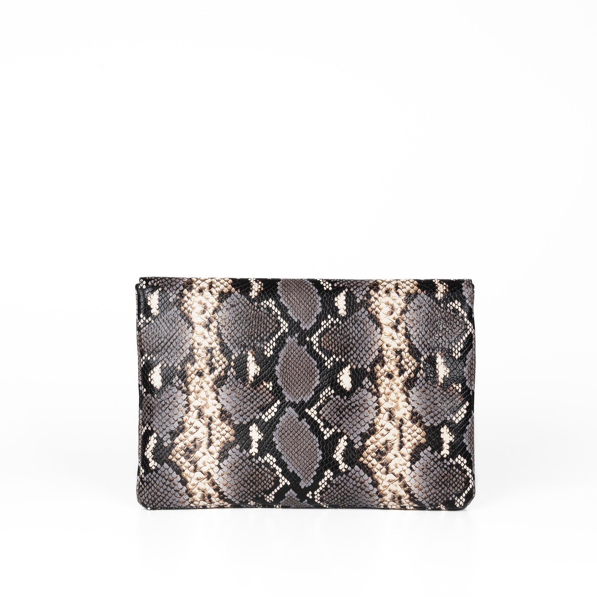 Grey envelope sales clutch