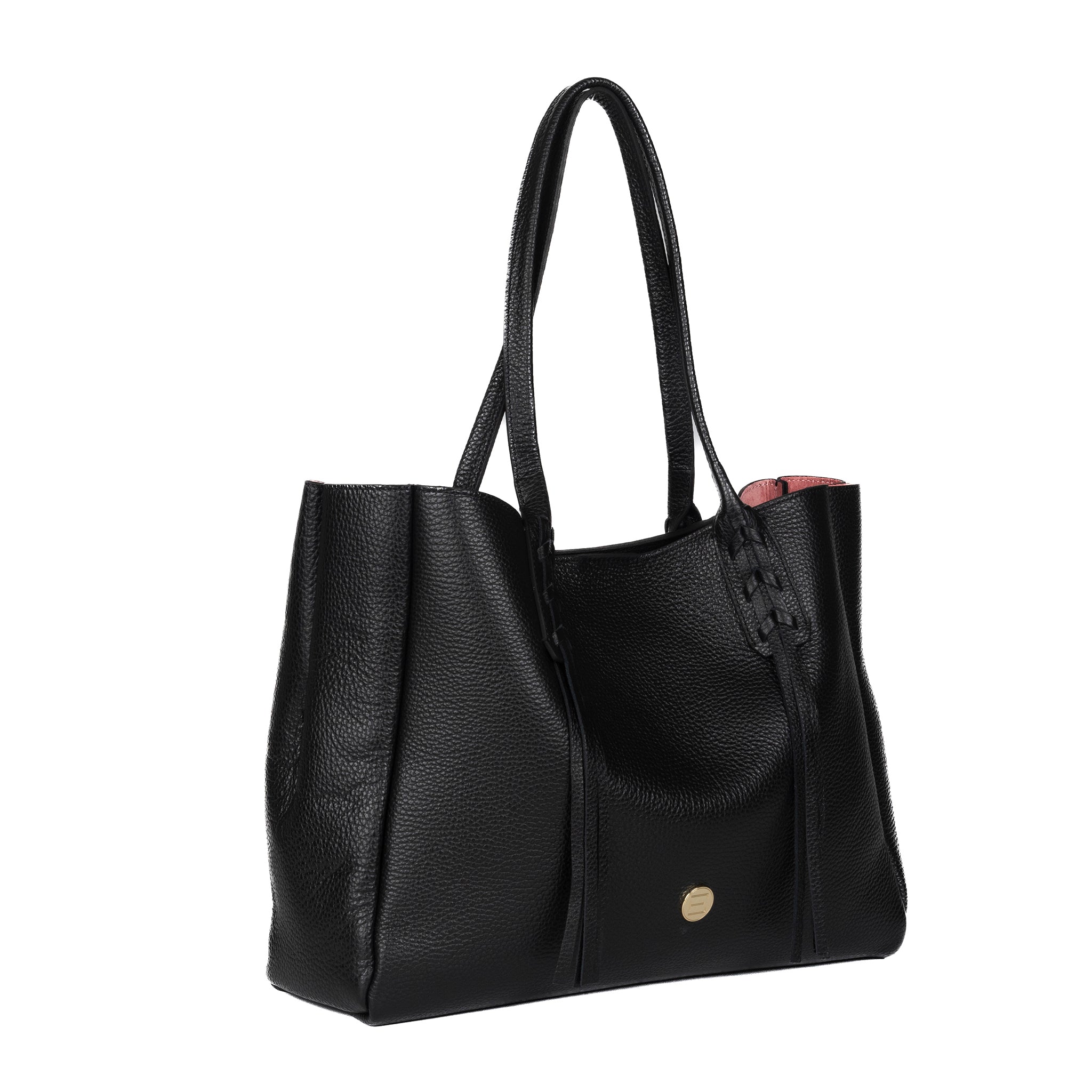 The Ali Tote - Black Pebble