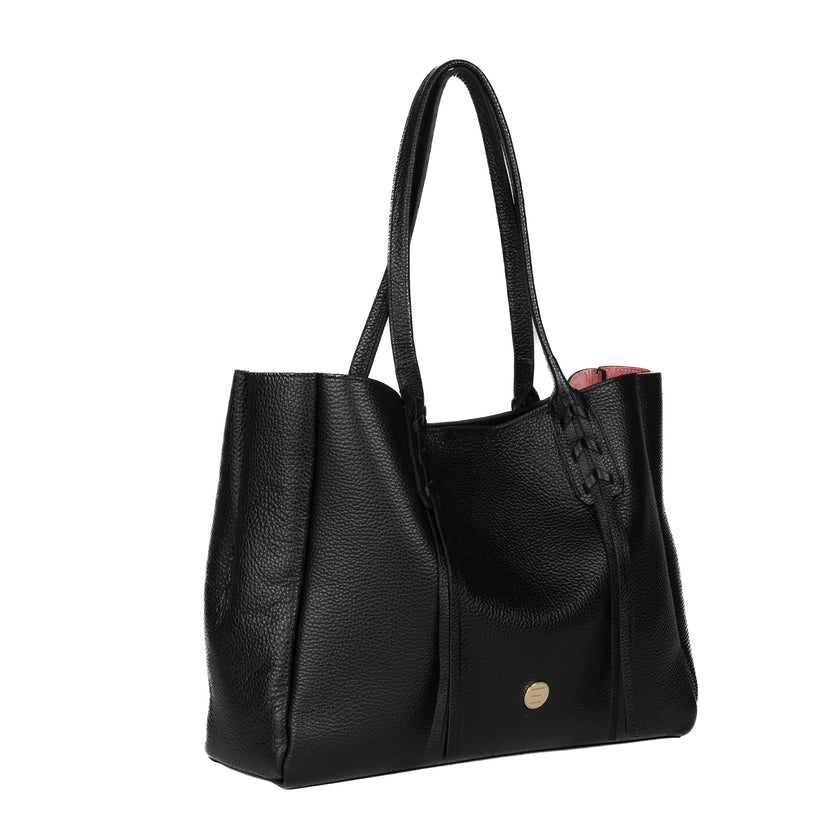 Ali tote shop bag black