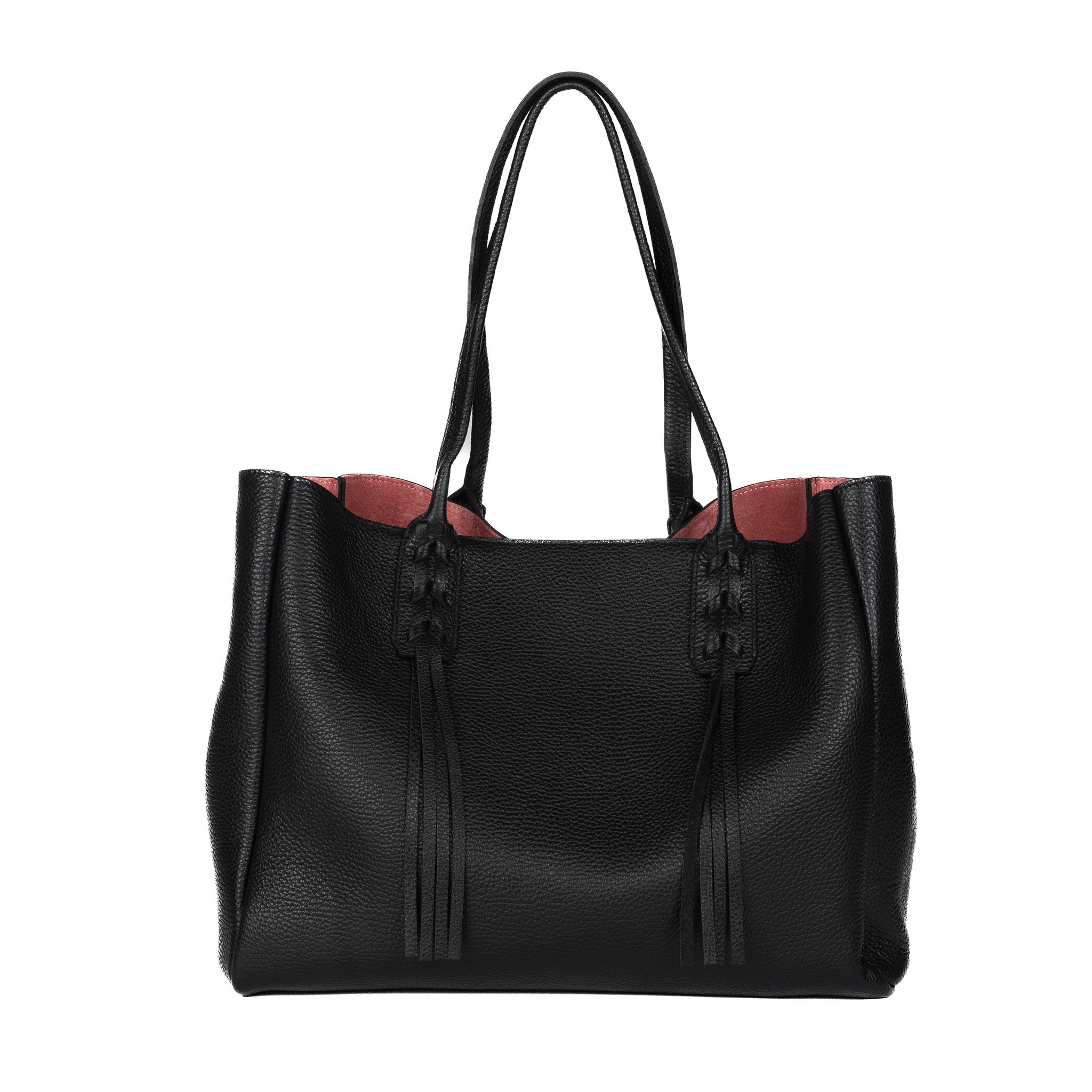 The Ali Tote - Black Pebble