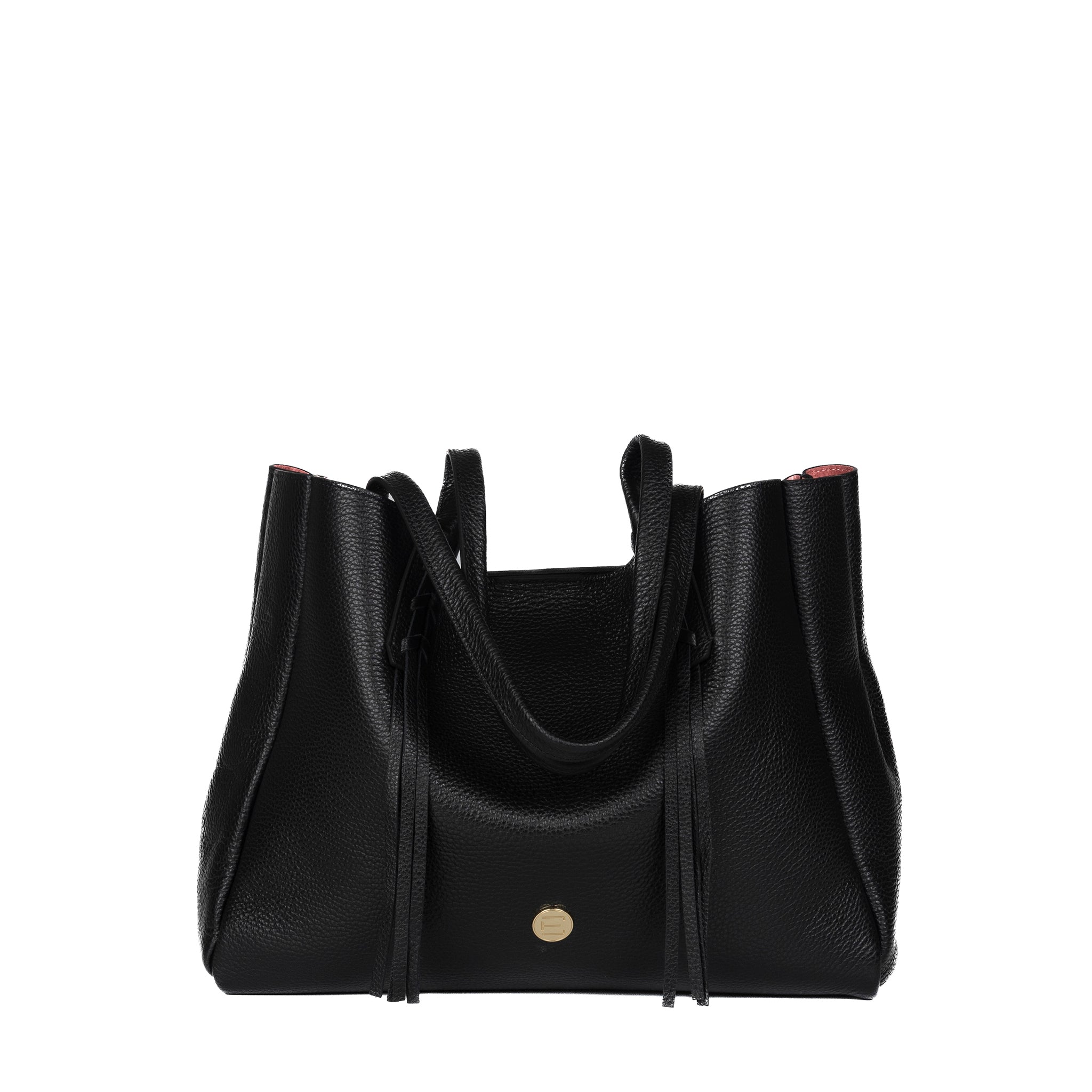 The Ali Tote - Black Pebble