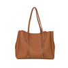 The Ali Tote - Camel Pebble