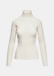 Essentiel Antwerp - Kelmuse Knitted Pullover - Off White. Flat Lay View. Available at Edit by Elaine Turner in Houston, TX. 