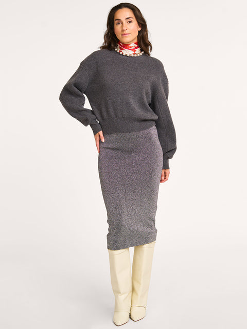 Itshine Knit Pencil Skirt