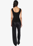 Nolan Suede Corset Top