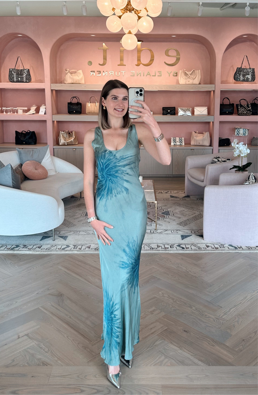 Lavan Cartwheel Bias Dress