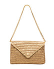 Elaine Turner- Bella Clutch- Gold Raffia - Edit by Elaine Turner