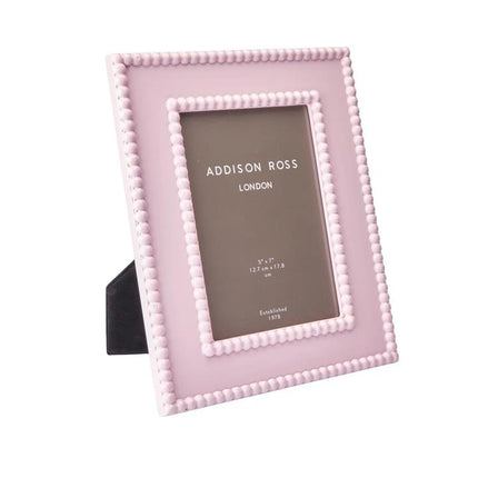 Bobbin Lacquer Photo Frame- Pink