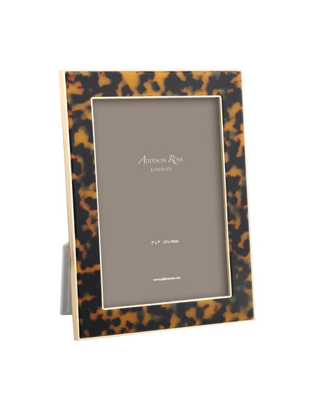 Faux Tortoise & Gold Photo Frame - Edit by Elaine Turner