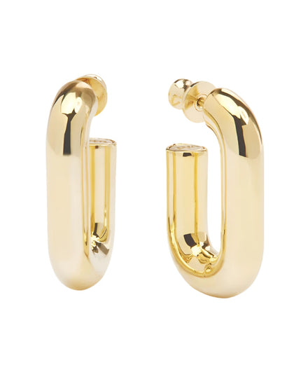 Frankie Chain Huggies- Gold