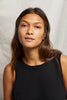 Gracie Recycled Cotton Tank- Black