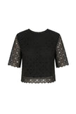 Le Superbe- Micro Crochet Tee - Edit by Elaine Turner