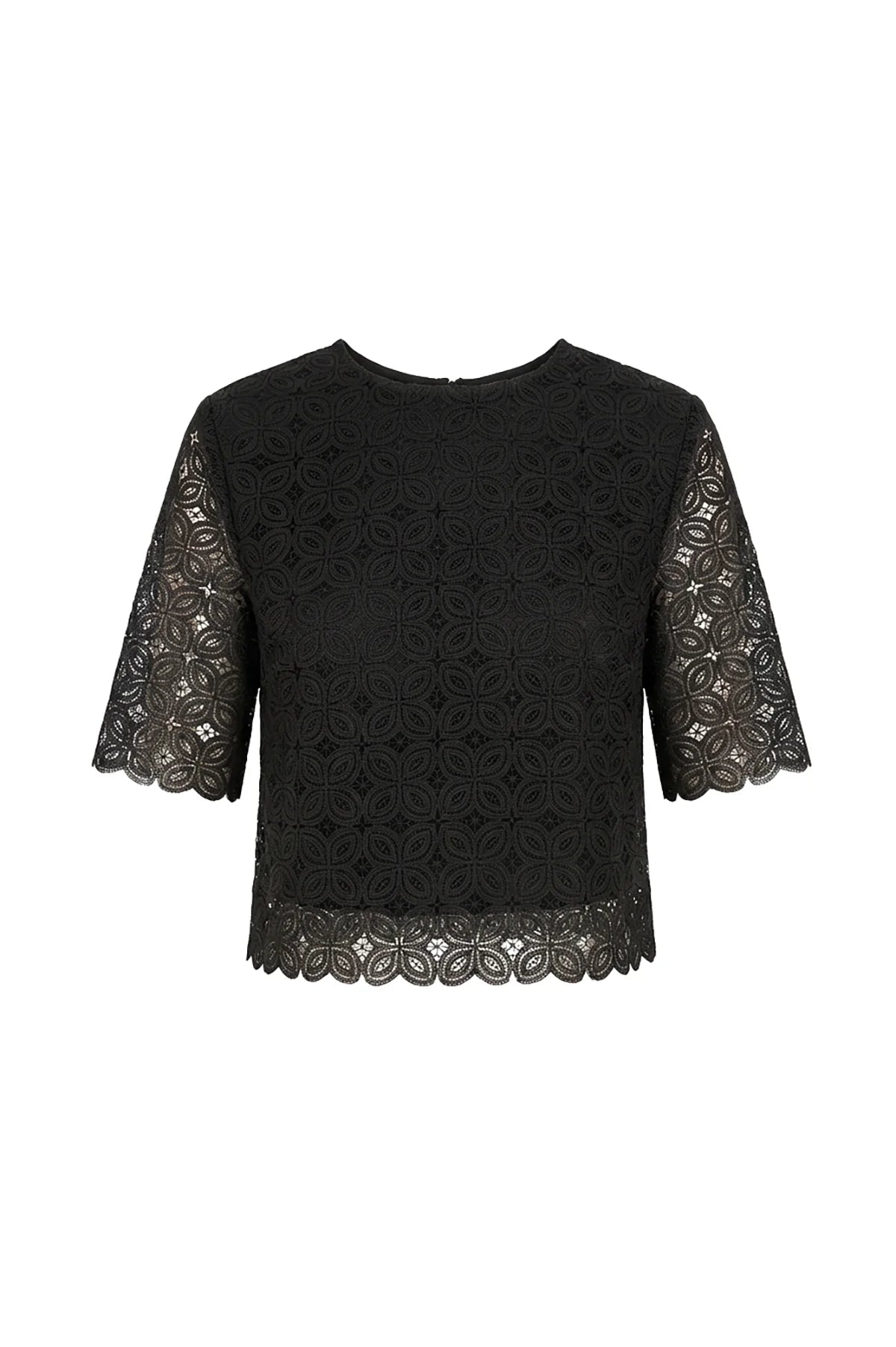 Le Superbe- Micro Crochet Tee - Edit by Elaine Turner