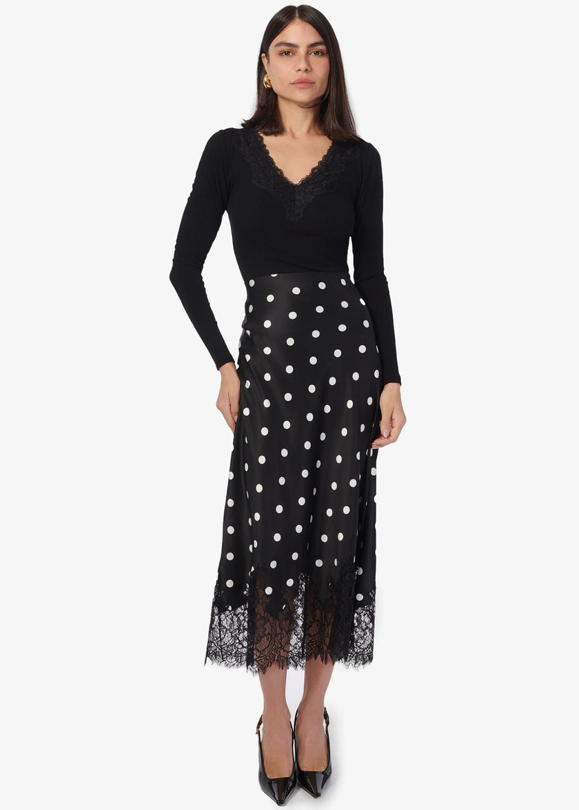 Vivienne Polka Dot Skirt