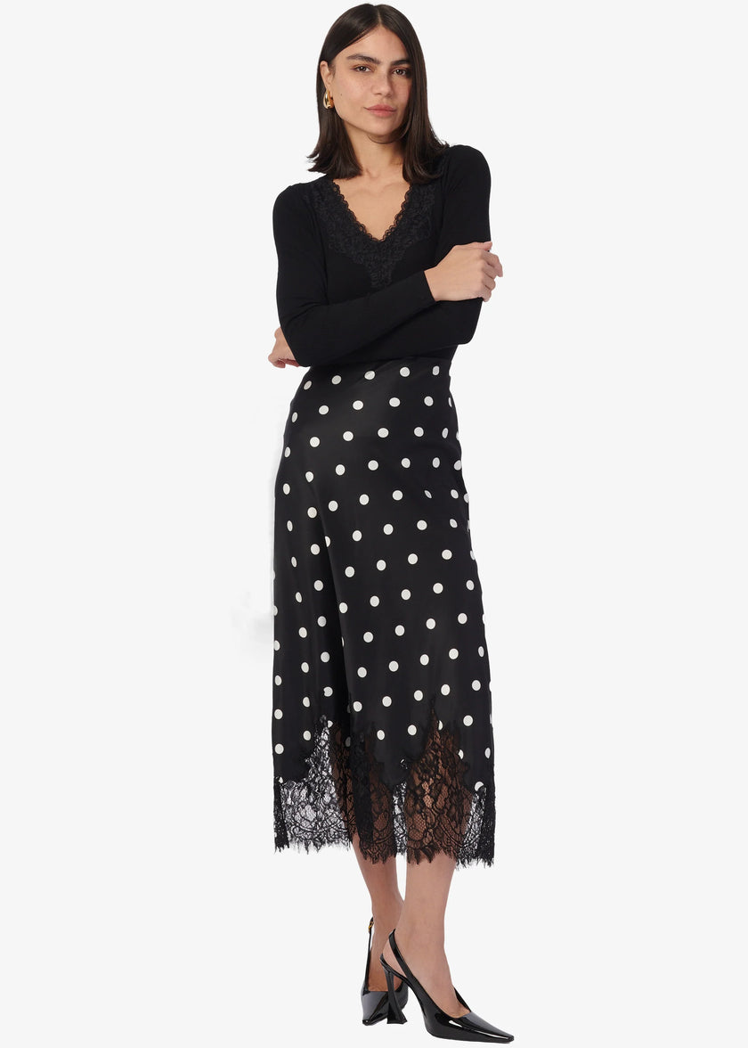 Vivienne Polka Dot Skirt