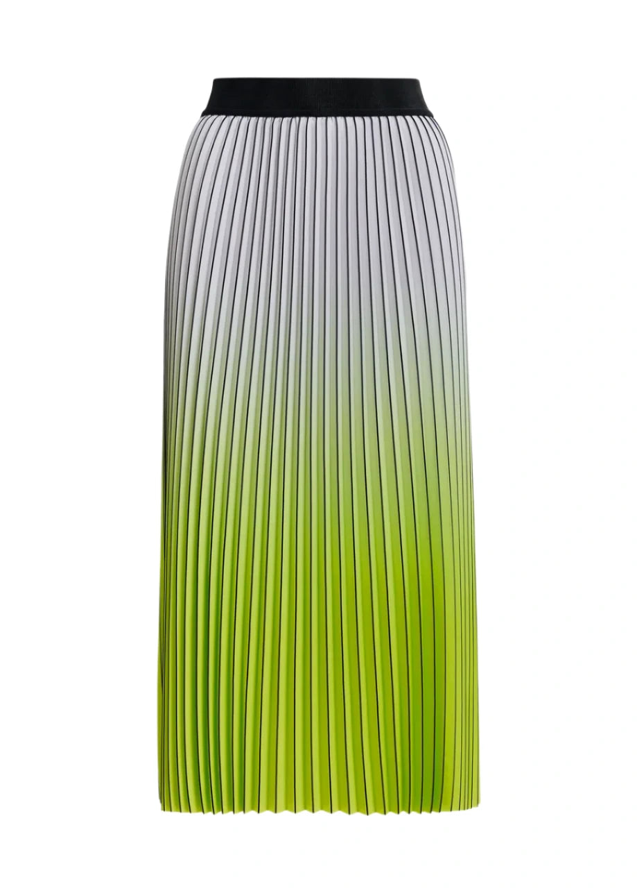 Haries Pleated Midi Skirt
