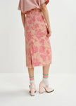 Hisces Tulle Midi Skirt
