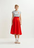Hosanna Pleated Midi Skirt