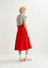 Hosanna Pleated Midi Skirt