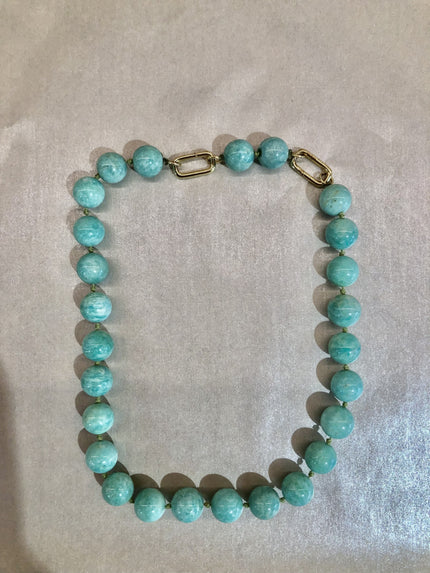 Harper Hart- Hannah Amazonite Necklace - Edit by Elaine Turner