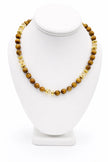 Harper Hart Sienna Necklace Tigers Eye. Available at Edit by Elaine Turner in Houston, TX. 