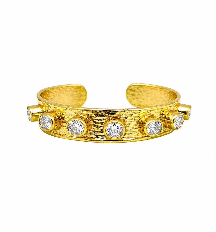Harper Hart Vivienne Bracelet Clear Crystal. Available at Edit by Elaine Turner in Houston, TX. 