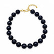 Harper Hart Jewelry - Zermatt Necklace in matte black onyx. Available at Edit by Elaine Turner in Houston, TX. 
