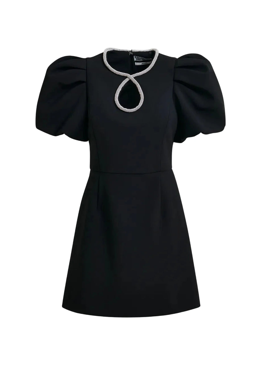 Ijingle Rhinestone Mini Dress