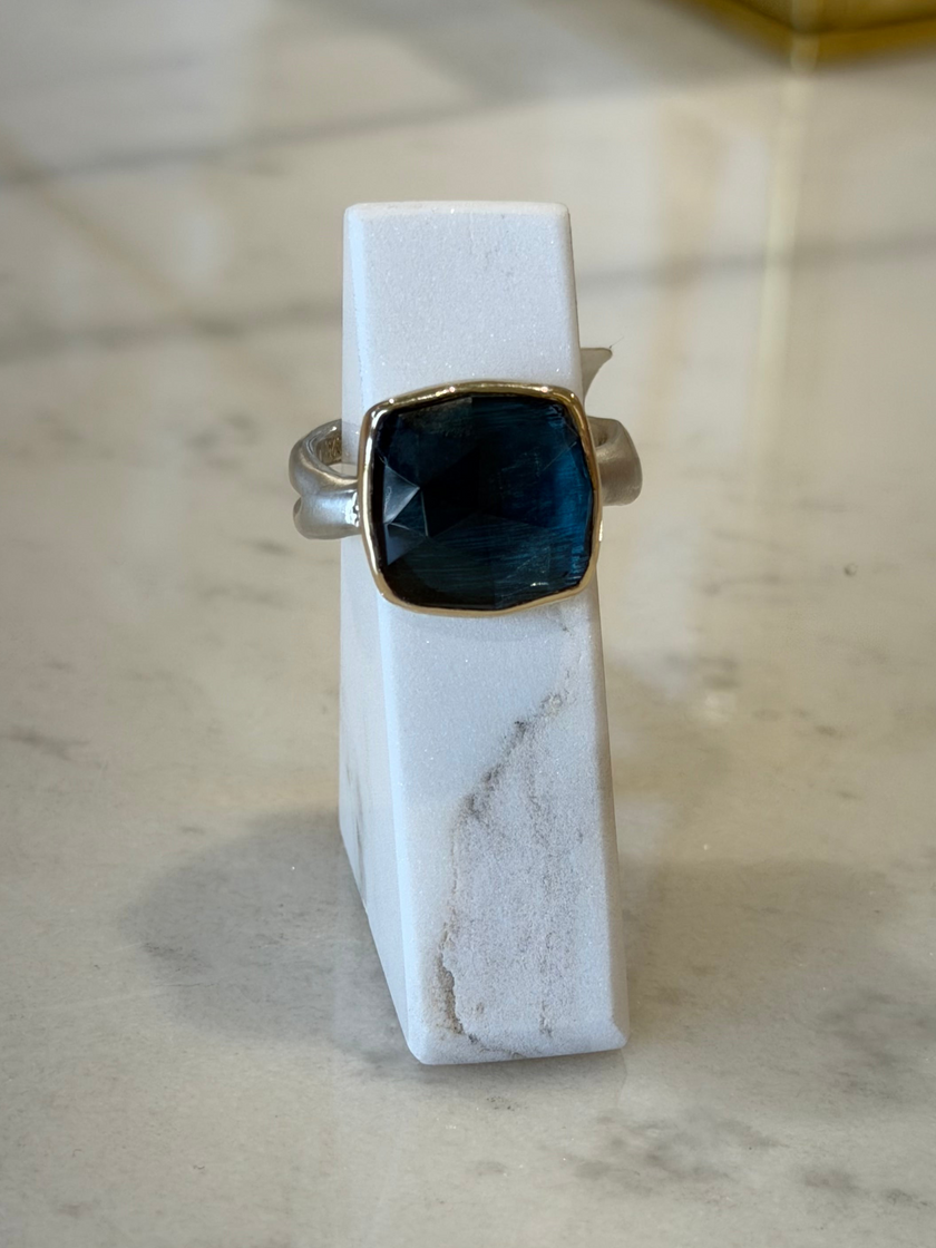 Emily Amay- London Blue Topaz Ring - Edit by Elaine Turner