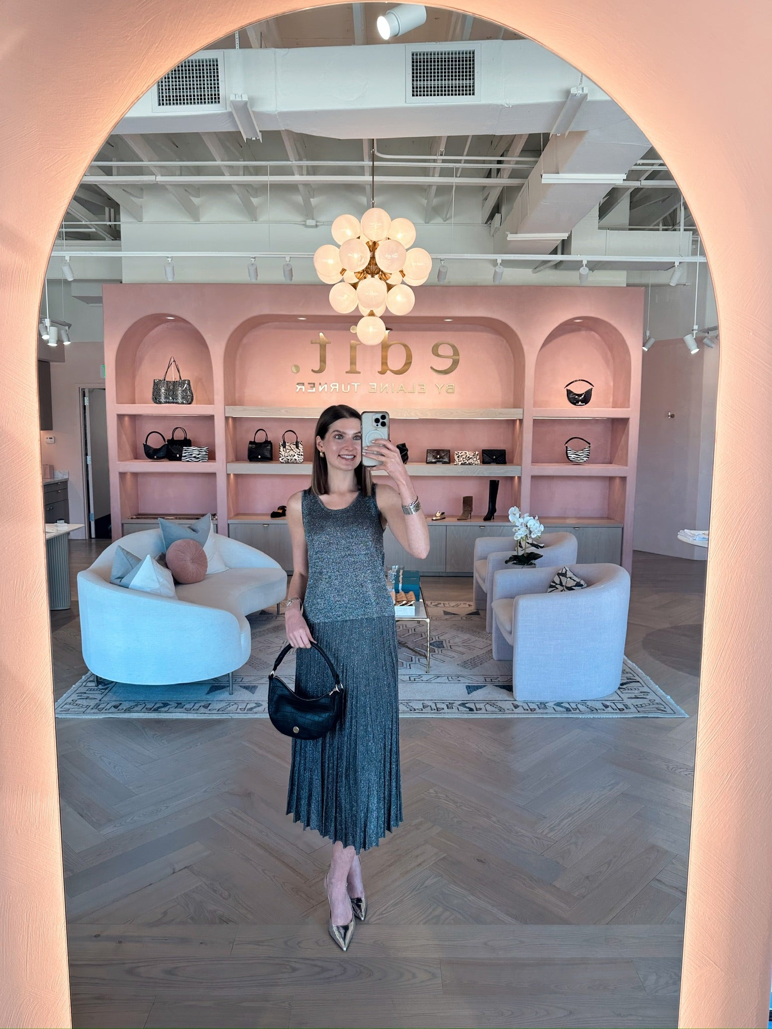 Gala Tank Top- Dark Grey